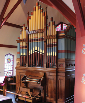 Hook & Hastings Opus 1192, Saint Alban’s Episcopal Church, Staten Island, New York City (photo credit: Nick Wallace)