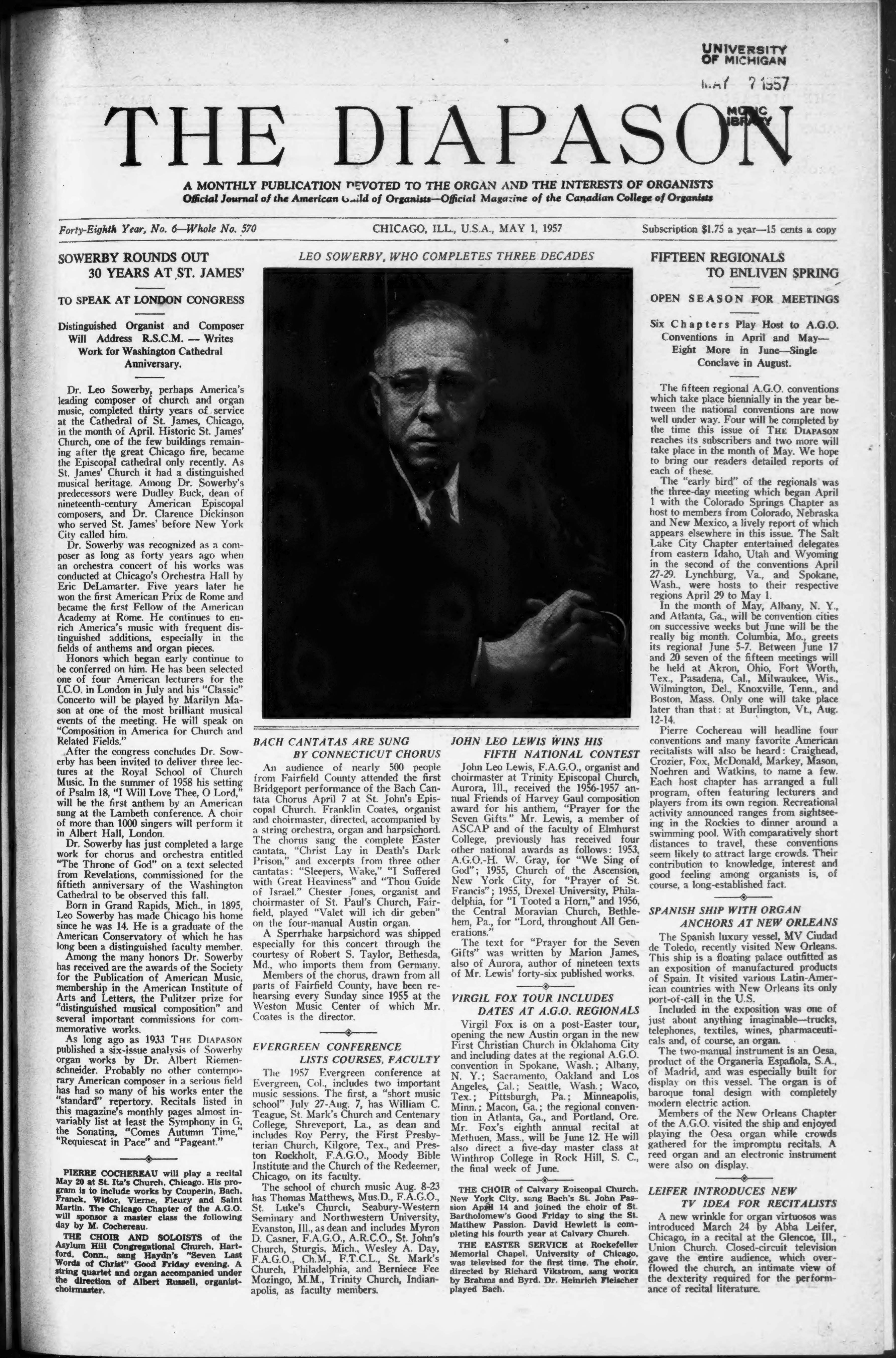 May 1957
