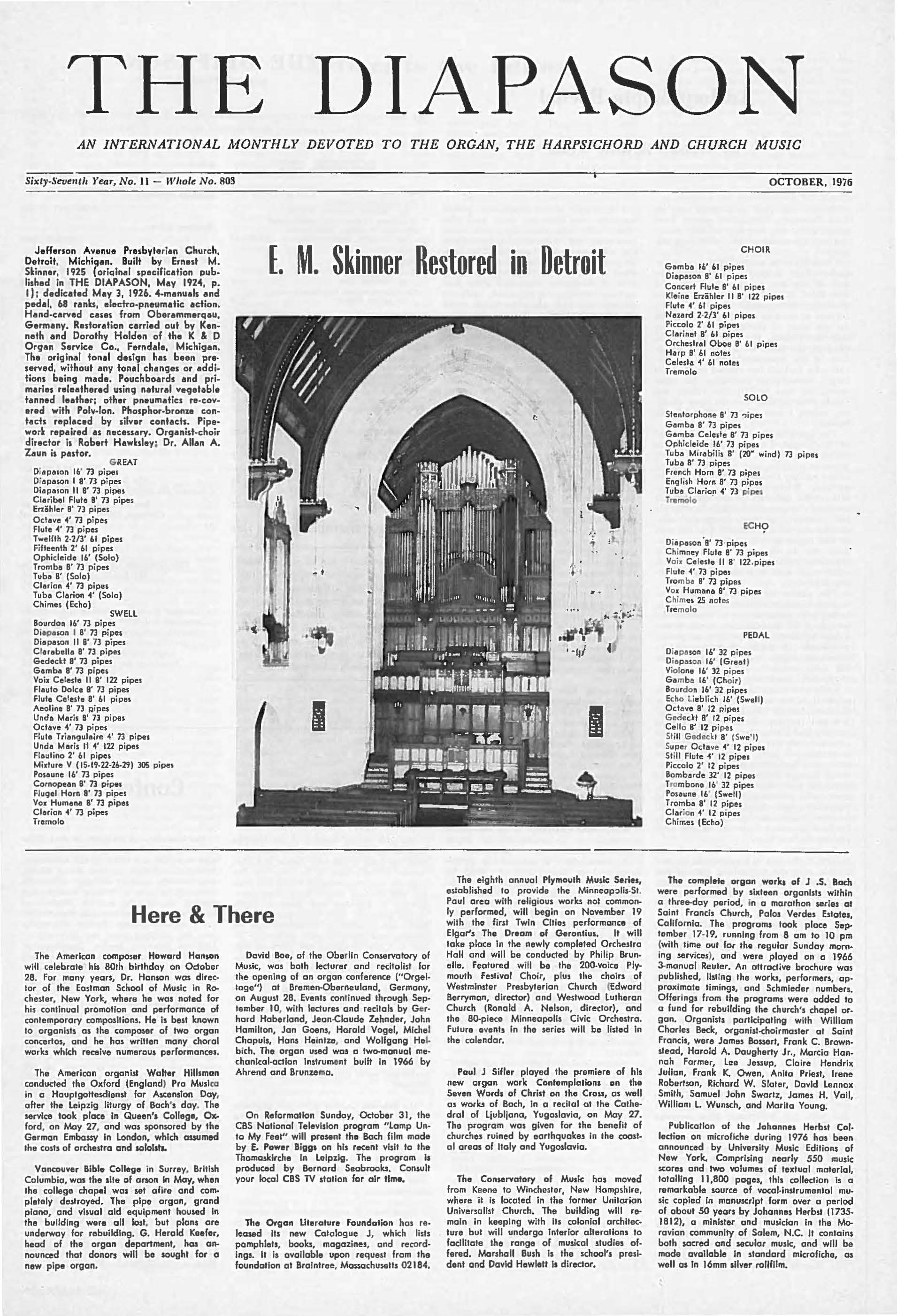 October 1976 Full Issue PDF