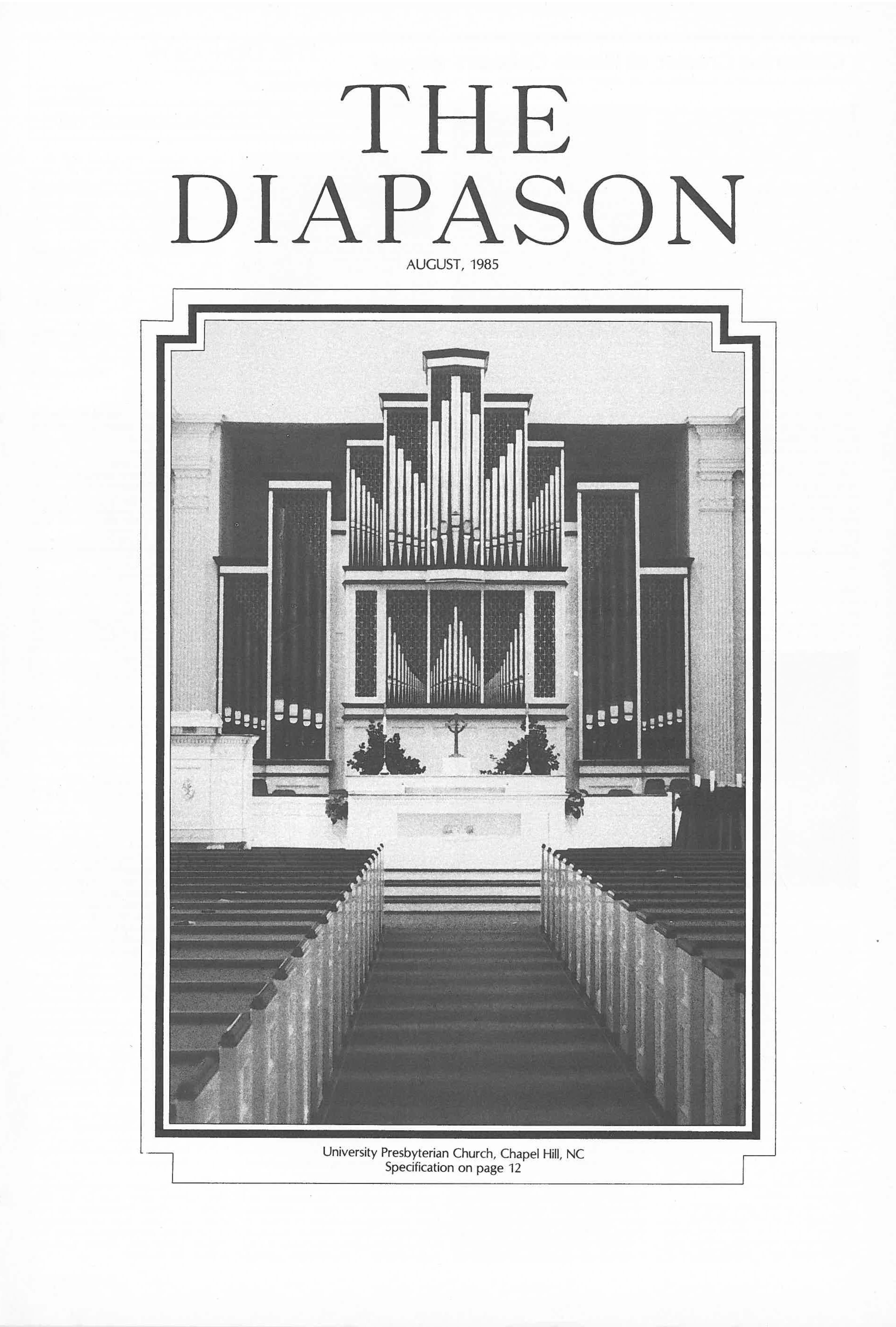 August 1985 Full Issue PDF