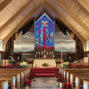 A. E. Schlueter organ, Saint Andrew’s Episcopal Church, Fort Pierce, Florida