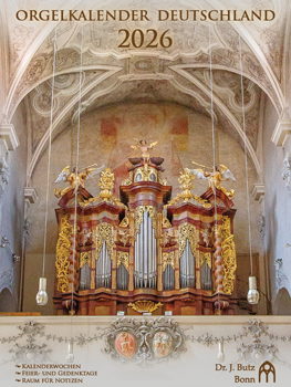 Orgelkalender Deutschland 2026