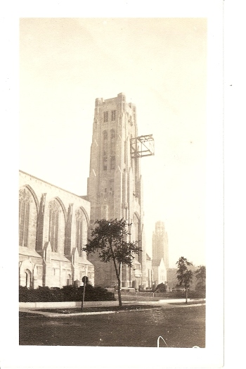 Carillon bells during installation