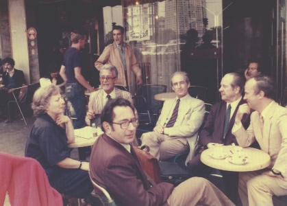 Huguette Dreyfus and friends