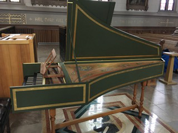 Zuckermann harpsichord by D. J. Way Zuckermann harpsichord by D. J. Way