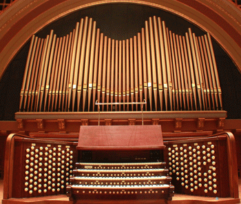 Hill Auditorium organ (photo credit: Colin Knapp)