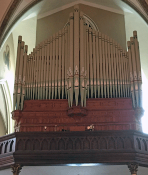 1892 Geo. S. Hutchings organ, St. Joseph Catholic Church, Chicago 