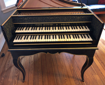 Frank Hubbard double manual harpsichord