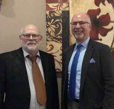 Lynn Dobson and John Panning