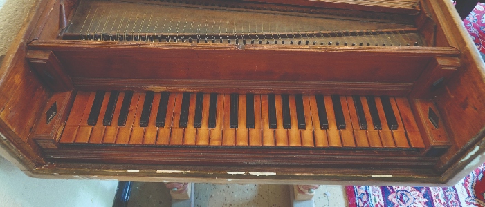 An Italian harpsichord (photo credit: Gavin Black)