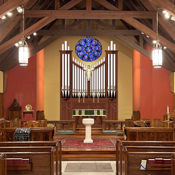 Kegg organ rendering, St. Andrew’s Episcopal Church, Houston, Texas