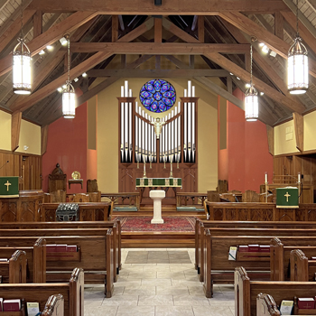 Rendering of Kegg organ, St. Andrew’s Episcopal Church, Houston, Texas