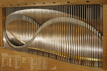 Klais organ, Overture Center, Madison, Wisconsin