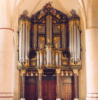 Schnitger organ, Martinikerk, Groningen, the Netherlands