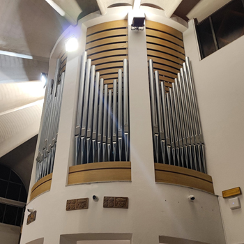Mascioni organ, Church of the Santissimo Crocifisso at Ponte Tresa
