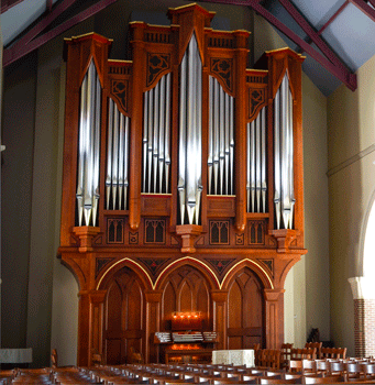 C. B. Fisk Opus 126, St. Paul’s Episcopal Church, Greenville, North Carolina