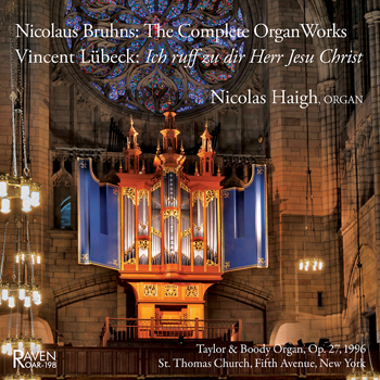 Nicholas Haigh plays Bruhns