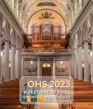 Organ Historical Society 2023 Calendar