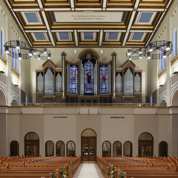 Parsons Pipe Organ Builders Opus 52, Saint Benedict Catholic Cathedral, Evansville, Indiana