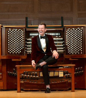 James Kennerley at the Kotzschmar Organ