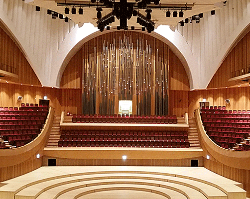 Rieger organ, Lotte Concert Hall, Seoul, Korea