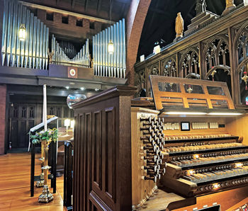 Rodgers/Ruffatti organ, Collegiate Episcopal Church of St. Paul, Savannah, Georgia