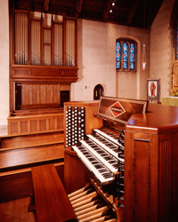 Schoenstein organ, St. Paul's Church, K Street