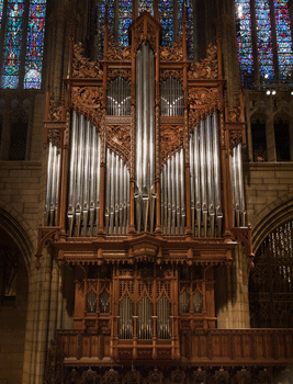 Miller-Scott Organ, Saint Thomas Church Fifth Avenue (photo credit: Ira Lippke)