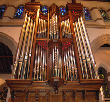 Pilzecker organ, Cathedral Church of St. Paul, Detroit, Michigan
