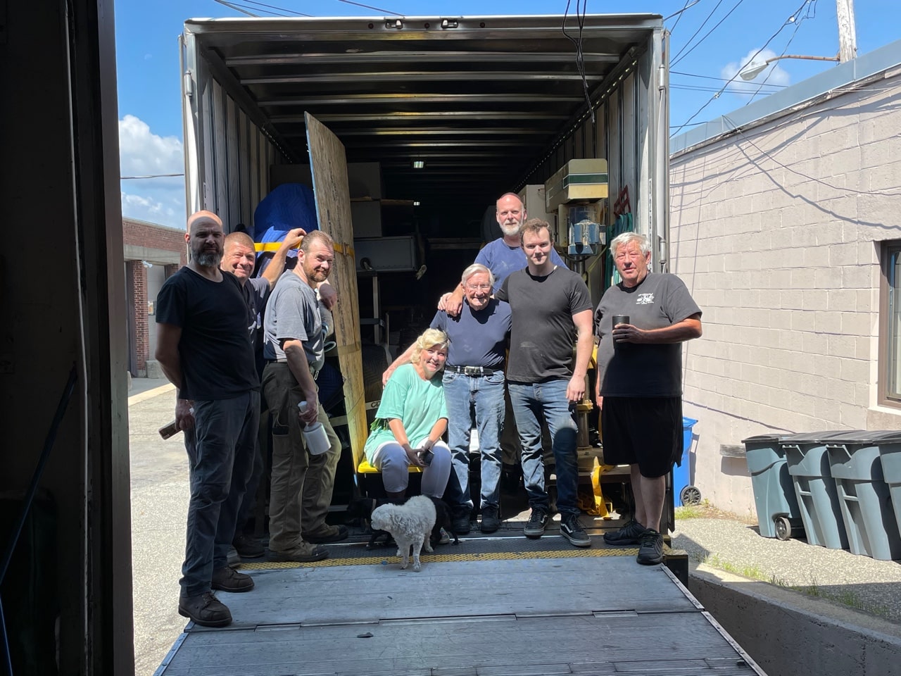 People who assisted loading the truck to Iowa