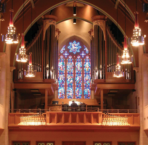 Kegg organ, Zion Lutheran Church, Wausau, Wisconsin