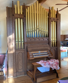 W. B. Williams tracker organ, c. 1890