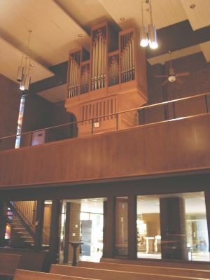 Wolff organ, St. Paul Lutheran, Durham, NC