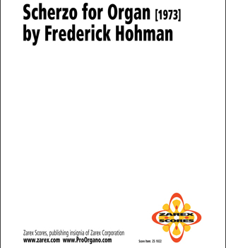 Scherzo for Organ by Frederick Hohman