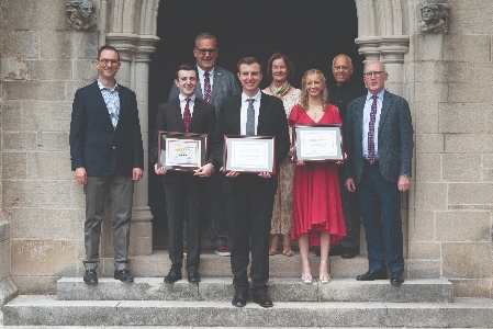 Competition judges and competitors