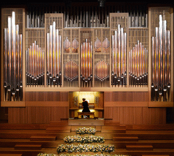 Rieger organ, Brucknerhaus (Photo credit: Reinhard Winkler)
