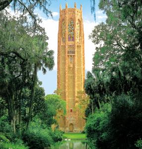 Bok Tower, Lake Wales, Florida (courtesy Bok Tower Gardens)