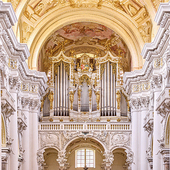 The Bruckner Organ, St. Florian Monastery Basilica, St. Florian, Austria