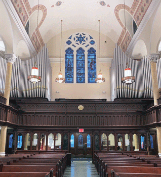 Aeolian-Skinner Opus 908, Holy Cross Catholic Church, New York, NY