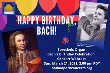 Bach’s Birthday Celebration Concert