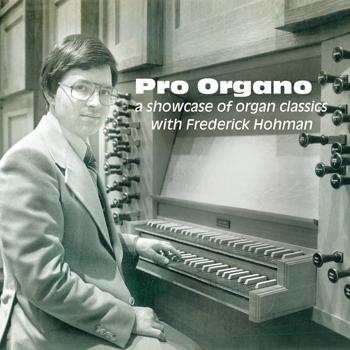 Frederick Hohman at the Van Daalen organ, Eastman School of Music, Rochester, New York, 1978 (photo credit: Mark Hobson)