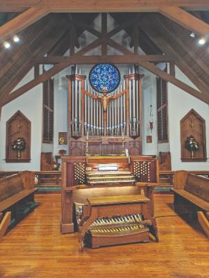 Kegg organ, St. Andrew's Episcopal Church, Houston, Texas