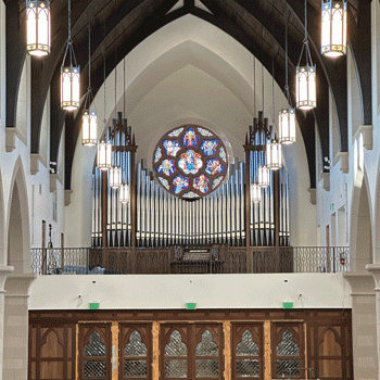 Kegg organ, Christendom College, Front Royal, Virginia
