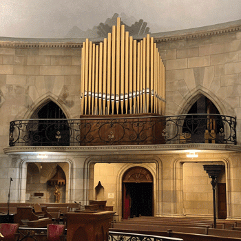 Kegg Pipe Organ Builders Opus 66, Little Flower Catholic Church, Saint Louis, Missouri
