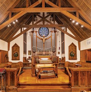 Kegg organ, St. Andrew’s Episcopal Church, Houston, Texas (photo credit: G. Lyon Photography, Inc.)