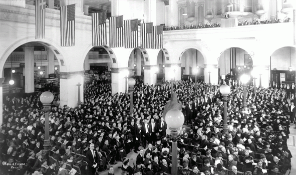 Leopold Stokowski and the Philadelphia Orchestra with the Wanamaker Organ, March 27, 1919