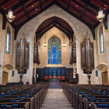 Létourneau’s Opus 138, St. Charles Avenue Presbyterian Church, New Orleans, Louisiana, rendering