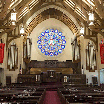 First United Methodist Church, Lubbock, Texas (rendering)