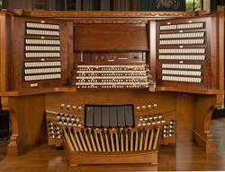Aeolian organ console, Longwood Gardens 