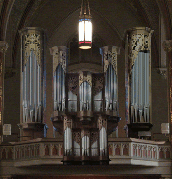 1991 Karl Wilhelm Opus 123, St. Francis de Sales Oratory, St. Louis, Missouri